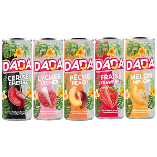 Dada Sparkling Water - Cherry - Lyche - Fischerei - Erdbeere - Melone - (15x33cl) von Wine And More