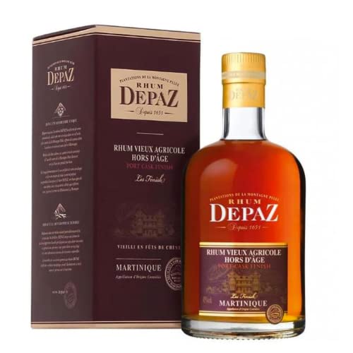 : Depaz - Rhum Vieux - Port Cask Finish - 45° - 70cL : Depaz - Rhum Vieux - Port Cask Finish - 45° - 70cL von Wine And More