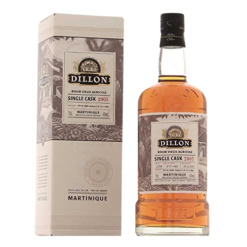 : Dillon Rhum Single Cask 2003 Fût 1004 43%- 70cm : Dillon Rhum Single Cask 2003 Fût 1004 43%- 70cm von Wine And More