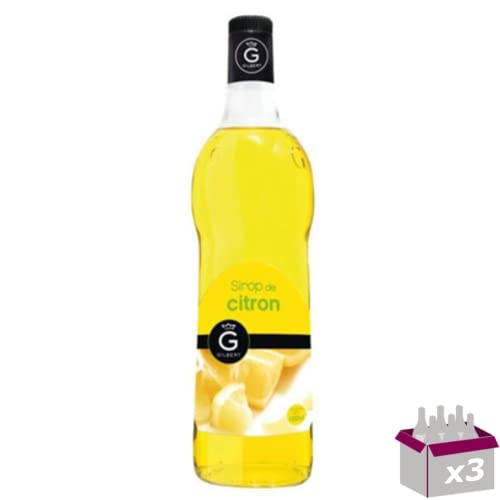 Los 3 Gilbert -Sirupe - Zitrone - 3x1l von Wine And More