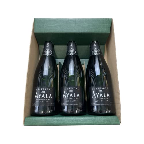 Geschenkbox Champagner Ayala - Grün -3 Brut - 3x75cl von Wine And More