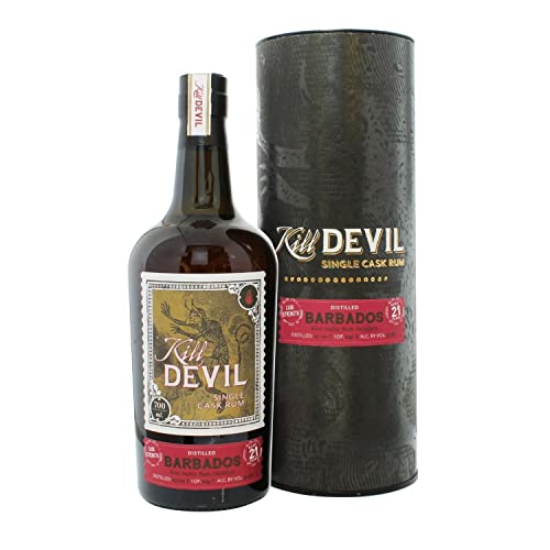 : Kill Devil – La Barbade 21 ans – West Indies – Single Cask – 51.3° – 70cl : Kill Devil – La Barbade 21 ans – West Indies – Single Cask – 51.3° – 70cl von Wine And More