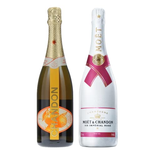 LOT CHANDON 2x75cL : 1 Moët Ice Rosé + 1 Garden Spritz von Wine And More