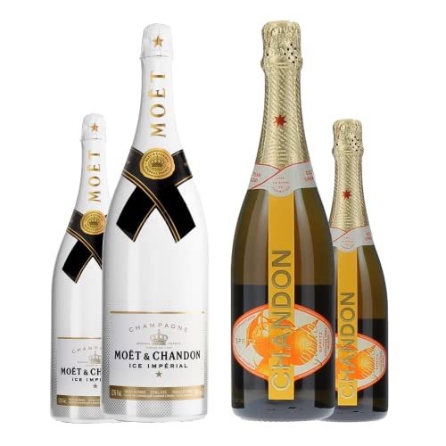 LOT CHANDON 4x75cL : 2 Moët Ice Blanc + 2 Garden Spritz LOT CHANDON 4x75cL : 2 Moët Ice Blanc + 2 Garden Spritz von Wine And More