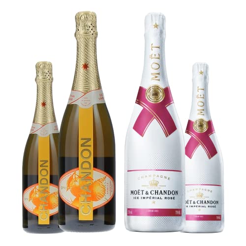 LOT CHANDON 4x75cL : 2 Moët Ice Rosé + 2 Garden Spritz LOT CHANDON 4x75cL : 2 Moët Ice Rosé + 2 Garden Spritz von Wine And More