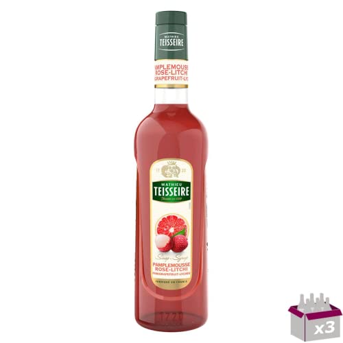 Los 3 - Teisseire - Pink & Litschee Grapefruit -Sirup - 70cl Los 3 - Teisseire - Pink & Litschee Grapefruit -Sirup - 70cl von Wine And More