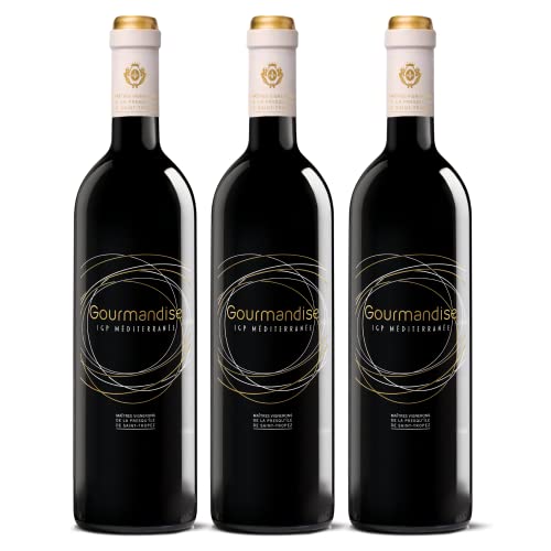 Lot 3 Rouge IGP Méditerranée Gourmandise St Tropez – 3x75cL Lot 3 Rouge IGP Méditerranée Gourmandise St Tropez – 3x75cL von Wine And More