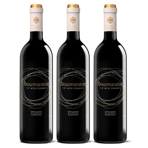 Lot 3 Rouge IGP Méditerranée Gourmandise St Tropez – 3x75cL von Wine And More