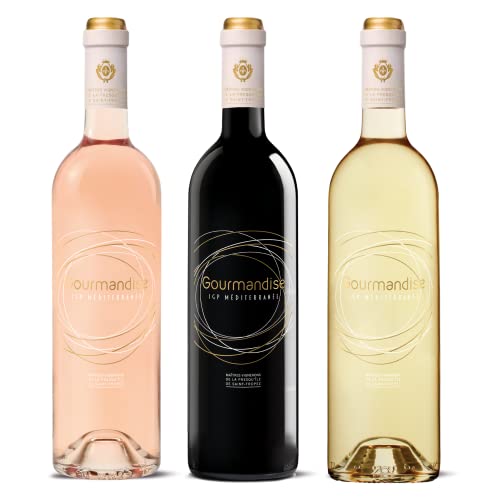 Lot Découverte Vins Gourmandise St Tropez Blanc, Rosé, Rouge – IGP Méditerranée – 3x75cL Lot Découverte Vins Gourmandise St Tropez Blanc, Rosé, Rouge – IGP Méditerranée – 3x75cL von Wine And More