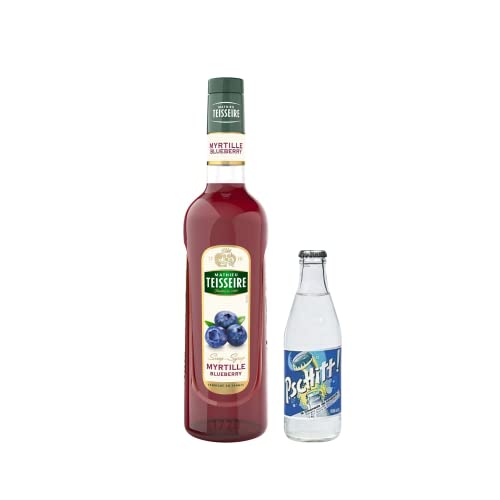 Lot Sirup & limonade :Sirup Teisseire - Blaubeere 1L – Pschitt-limonade (24x33cl) von Wine And More