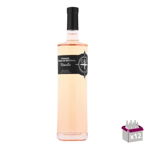 Lot de 12 Terre de Mistral – Rosé Rosalie 2021 – AOP Côtes de Provence Sainte Victoire – 12x75cL Lot de 12 Terre de Mistral – Rosé Rosalie 2021 – AOP Côtes de Provence Sainte Victoire – 12x75cL von Wine And More