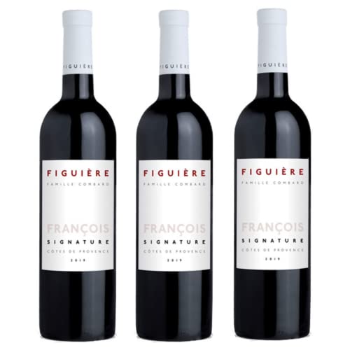 Lot de 3 Figuière François Rouge 2019 – AOC Côtes de Provence – 13° - 3x75cL von Wine And More