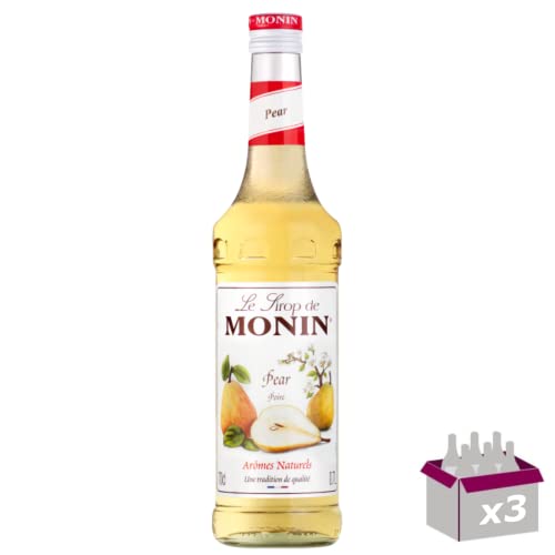 Lot de 3 Sirop Monin - Poire - 70cL von Wine And More