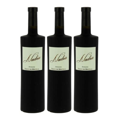 Lot de 3 Terre de Mistral – Cuvée Nadia Rouge 2017 – 3x75cL AOP Côtes de Provence Sainte Victoire Lot de 3 Terre de Mistral – Cuvée Nadia Rouge 2017 – 3x75cL AOP Côtes de Provence Sainte Victoire von Wine And More