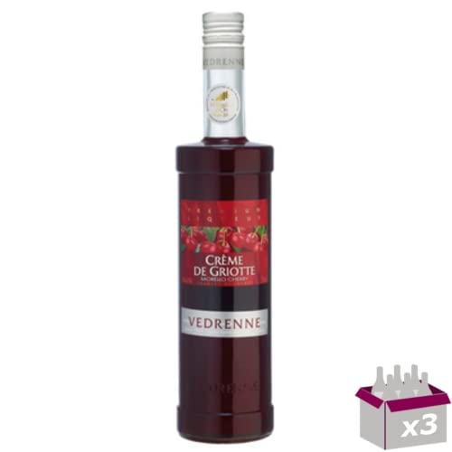 Lot de 3 Vedrenne - Crème de griotte 15° - 70cL Lot de 3 Vedrenne - Crème de griotte 15° - 70cL von Wine And More