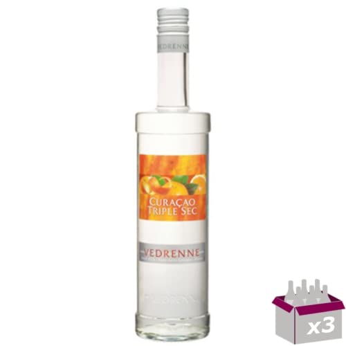 Lot de 3 Vedrenne - Liqueur curaçao triple sec 35° - 70cL Lot de 3 Vedrenne - Liqueur curaçao triple sec 35° - 70cL von Wine And More