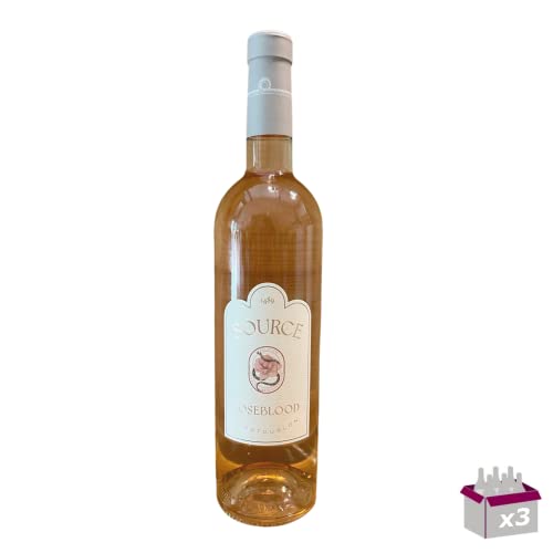 : Lot de 3 bouteilles Château d’Estoublon – Source Roseblood 2021 – IGP Méditerranée – 12° - 3x75cL von Wine And More