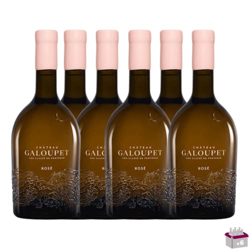 Lot de 6 Galoupet - Rosé Cru classé 2021 - AOP Côtes de Provence – 14° - 6x75cL von Wine And More