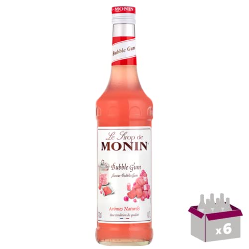 Lot de 6 Sirop Monin - Bubble gum - 70cL von Wine And More