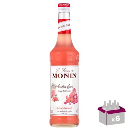 Lot de 6 Sirop - Bubble gum - 70cL von Wine And More