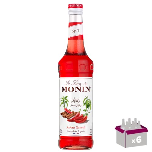 Lot de 6 Sirop Monin - Hot spicy - 70cL von Wine And More