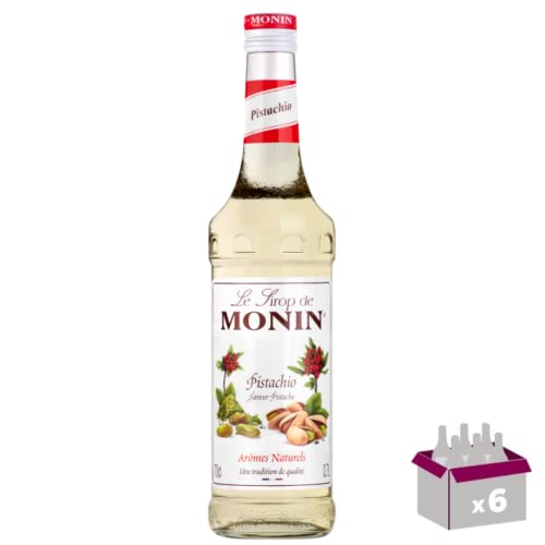 Lot de 6 Sirop Monin - Pistache - 70cL von Wine And More