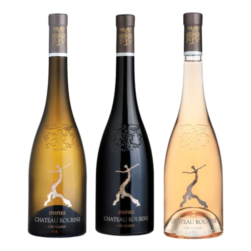 Lot découverte Cuvée Inspire – Château Roubine – 3x75cL Blanc, Rouge, Rosé von Wine And More