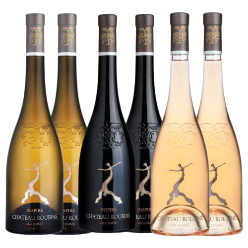 Lot découverte Cuvée Inspire – Château Roubine – 6x75cL Blanc, Rouge, Rosé von Wine And More