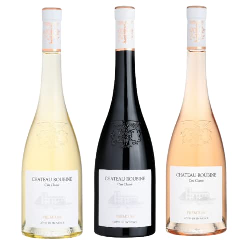 Lot découverte Cuvée Premium Château Roubine – 3x75cL Rosé, Rouge, Blanc von Wine And More