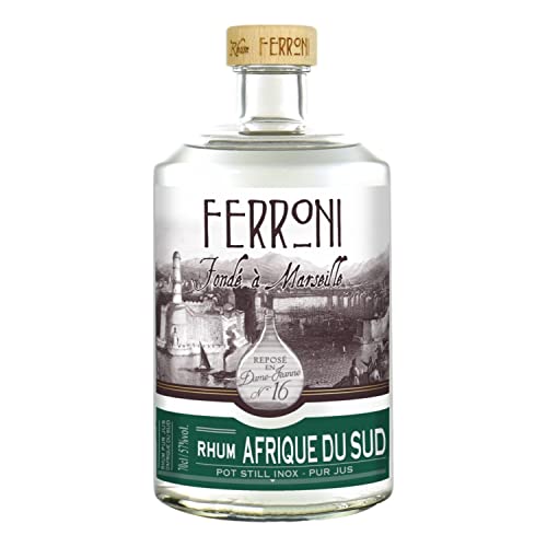 : Maison Ferroni – La Dame-Jeanne N°16 “Afrique du Sud” – Rhum Blanc 70cl 57° : Maison Ferroni – La Dame-Jeanne N°16 “Afrique du Sud” – Rhum Blanc 70cl 57° von Wine And More