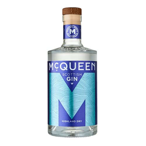 : McQueen Gin – Highland Dry – 37,5% – 70cl : McQueen Gin – Highland Dry – 37,5% – 70cl von Wine And More
