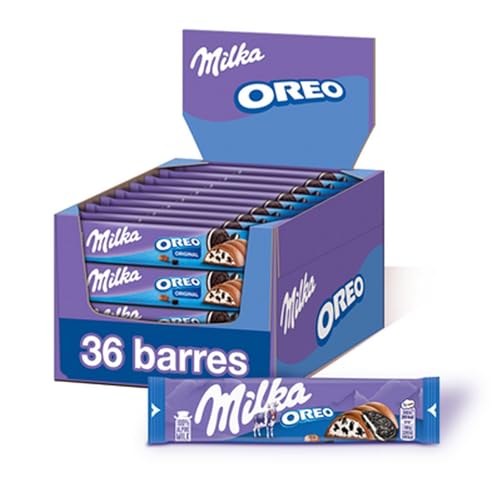 Milka Barre Oreo 37 g x36 Milka Barre Oreo 37 g x36 von Wine And More