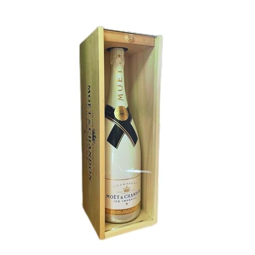 Moët et Chandon - Ice Impérial Wooden box with clear glass - magnum - 1L5 von Wine And More