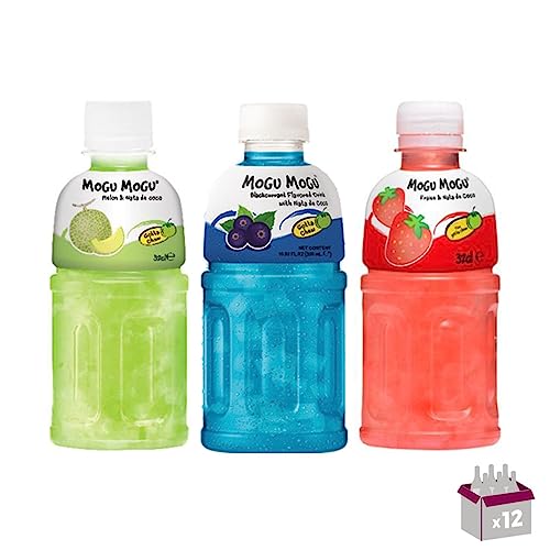 Mogu Mogu - Schwarze Johannisbeere - Erdbeere - Melone - 12x32cl von Wine And More