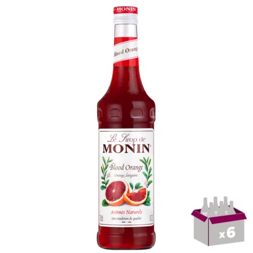 Lot de 6 Sirop Monin - Orange sanguine - 70cL von Wine And More