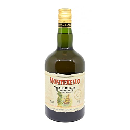 : Montebello – Rhum Vieux 6 ans 2009 – 70cL – 42% von Wine And More