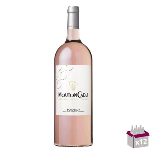 Mouton Cadet Rosé 2021 – AOC Bordeaux - 12° - 12x75cL von Wine And More