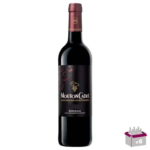 Mouton Cadet Rouge 2022 – AOC Bordeaux - 13.5° - 6x75cL Mouton Cadet Rouge 2022 – AOC Bordeaux - 13.5° - 6x75cL von Wine And More