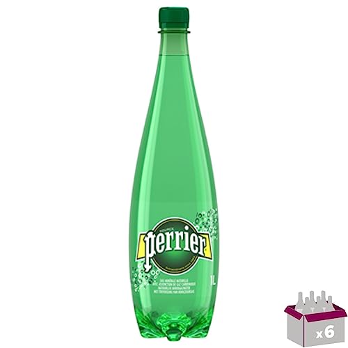 Perrier - Natürliches Mineralwasser mit Kohlensäure - 6 x1 L von Wine And More