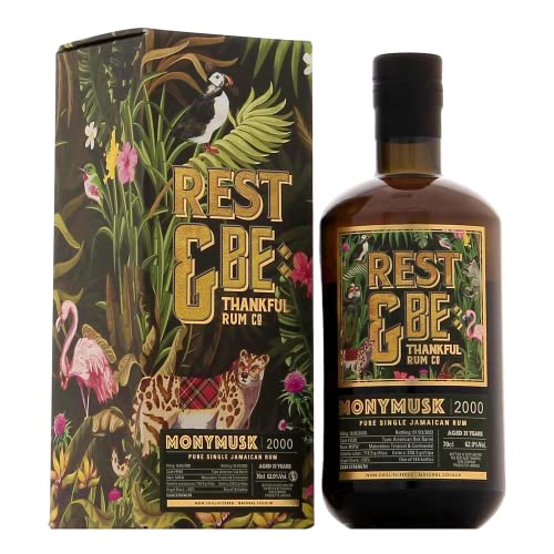 Rest & Be Thankful - Monymusk MMW Single Cask - Millésime 2000-62° - 70cL von Wine And More
