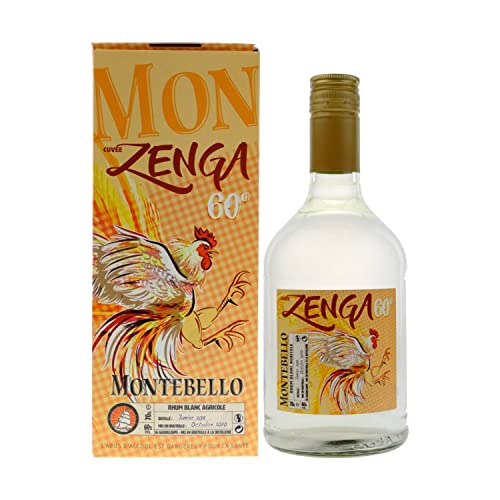 : Rhum Montebello – Zenga Blanc – 70cL – 60° : Rhum Montebello – Zenga Blanc – 70cL – 60° von Wine And More