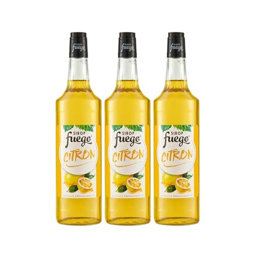 Sirop Fuego Citron - 3 x 1 L von Wine And More