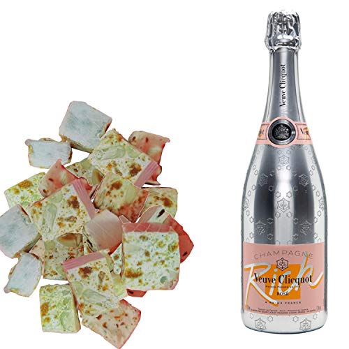 Sortiment Champagner Veuve Clicquot - Reichhaltiger Rosé & 150 g Speculoos Nougadets - Jonquier Deux Frères Sortiment Champagner Veuve Clicquot - Reichhaltiger Rosé & 150 g Speculoos Nougadets - Jonquier Deux Frères von Wine And More