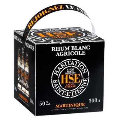 Cubi HSE Rhum Blanc Agricole 50° 3L von Wine And More