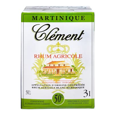 Cubi Rhum Clément Blanc 50° 3L von Wine And More