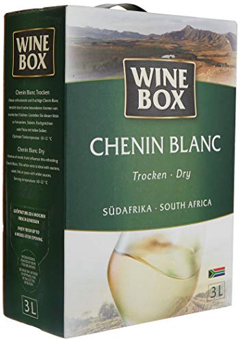 Wine Box Chenin Blanc Südafrika trocken Bag-in-Box (1 x 3 l) | 3 l (1er Pack) von Wine Box