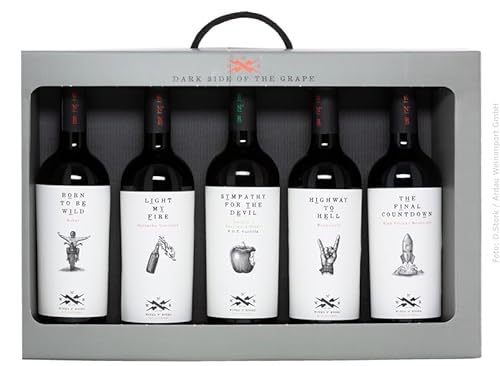 5x 0,75l - Wines n' Roses - MIX-PAKET - Rotwein & Weißwein - Valencia D.O.P. - Spanien - Rot- und Weißwein trocken von Wines n' Roses