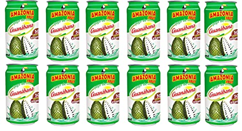 Amazonia Fruit Dosensäfte 33cl (Guanabana 12 Dosen à 33cl) von Winesfromspain