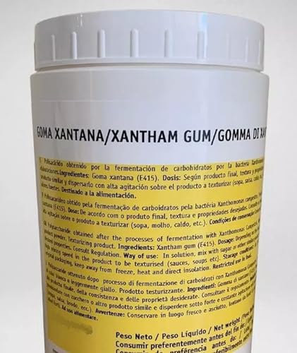 Xanthan Gum 600 gr -Stabilisator - Vegan - Premium Qualität von Winesfromspain