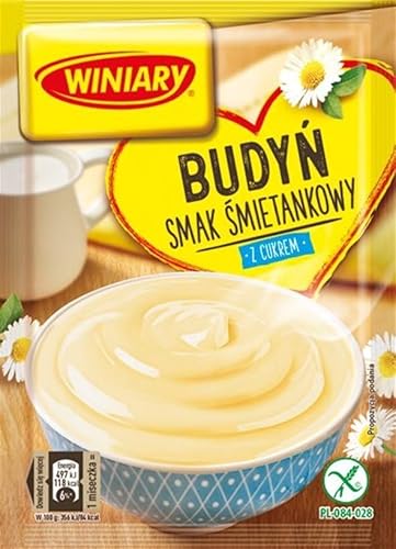 5x Winiary Budyn Sahnepudding 60g von Winiary